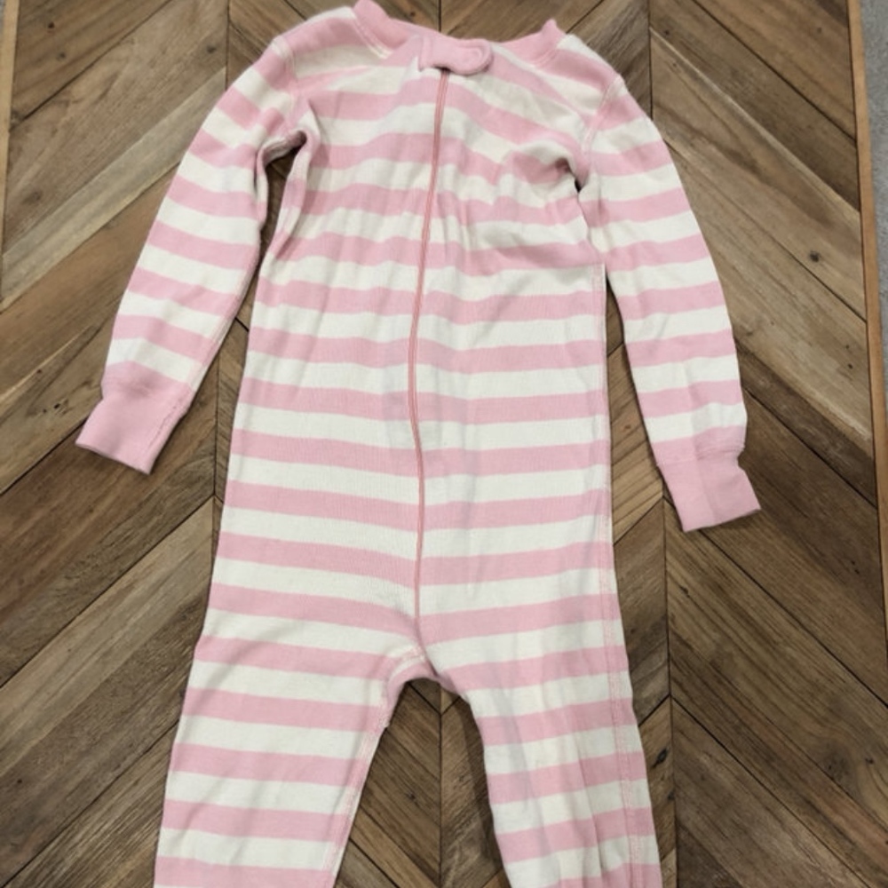 Hanna Andersson 90 Pink Stripe Pajamas